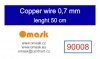Omask 90008 Copper wire 0,7 mm lenght 50 cm